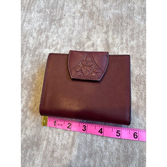 Vintage Rolfs Tooled Leather Chocolate Brown - Picture 7 of 10